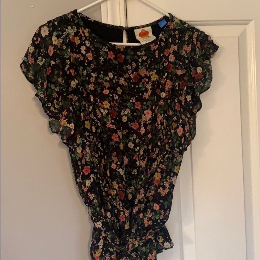 Anthropologie Farm Rio shirt